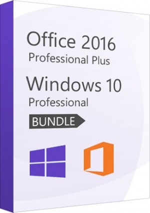 Windows 10 Professional + Office 2016 Professional Plus- Package